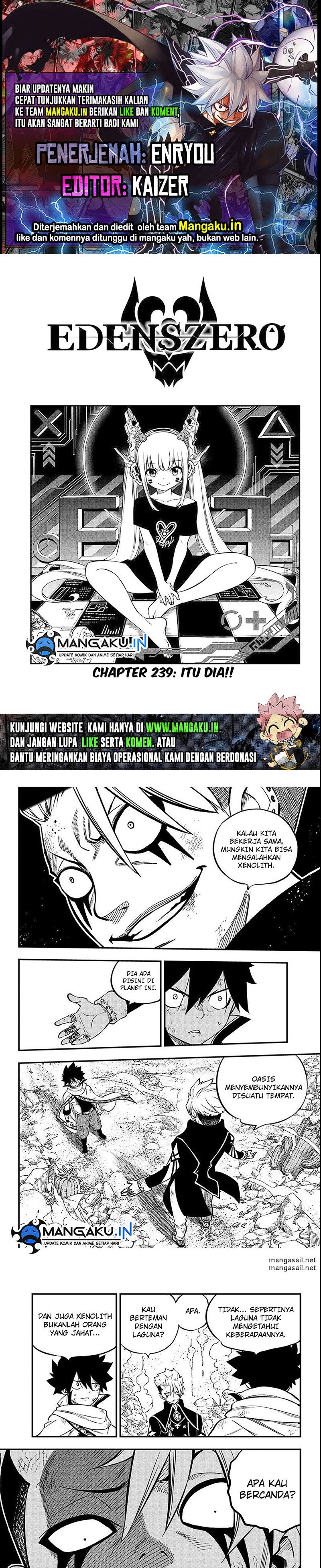 Eden Zero Chapter 239 Bahasa Indonesia